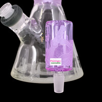 Milky Way Glass 16" Catlantis Beaker Bong Purple