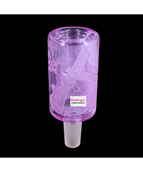 Milky Way Glass 16" Catlantis Beaker Bong Purple
