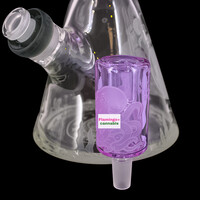 Milky Way Glass 16" Catlantis Beaker Bong Purple