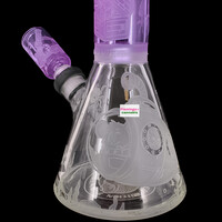 Milky Way Glass 16" Catlantis Beaker Bong Purple