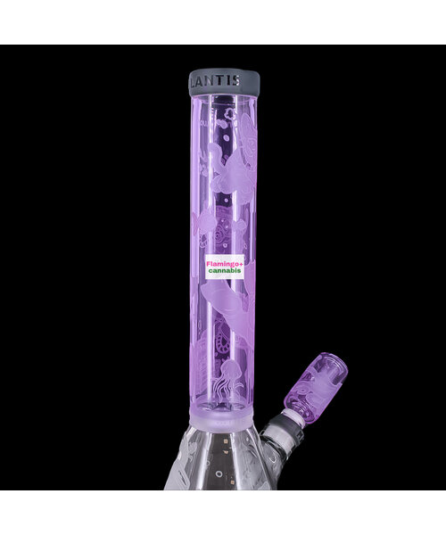 Milky Way Glass 16" Catlantis Beaker Bong Purple