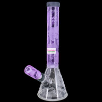 Milky Way Glass 16" Catlantis Beaker Bong Purple
