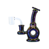 UNBRANDED Time Warp Chromatic Mini Dab Rig 4.75" Assorted