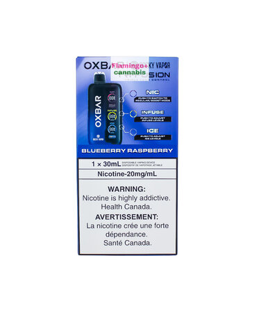 OXBAR OXBAR TriFusion Rechargeable Disposable 30ml MB Blueberry Raspberry OXBAR OXBAR TriFusion Rechargeable Disposable 30ml MB Blueberry Raspberry
