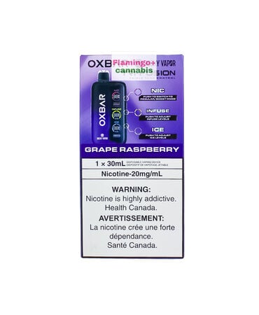 OXBAR OXBAR TriFusion Rechargeable Disposable 30ml MB Grape Raspberry OXBAR OXBAR TriFusion Rechargeable Disposable 30ml MB Grape Raspberry