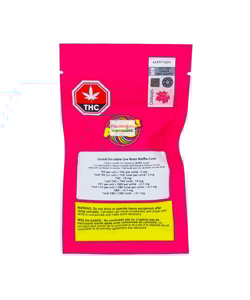 A-HA! Carmel Chocolate Live Rosin Waffle Cones 2X5MG
