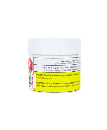 Crooked Dory Cannabis Crooked Dory Falcon 9 Indica Live Resin 1G