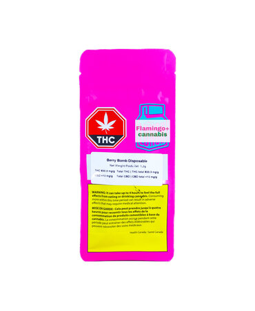 lunch Lunch Berry Bomb Indica THC Disposable 1.2G