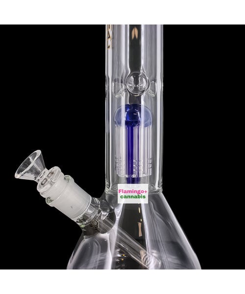 OG Original 14" Tree Perc Beaker Bong Blue