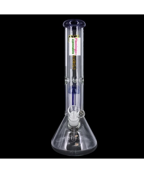 OG Original 14" Tree Perc Beaker Bong Blue
