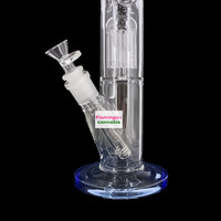 OG Original 13" 5mm Tree Perc Straight Tube Light Blue