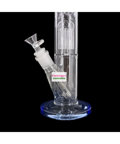 OG Original 13" 5mm Tree Perc Straight Tube Light Blue