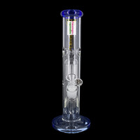 OG Original 13" 5mm Tree Perc Straight Tube Light Blue