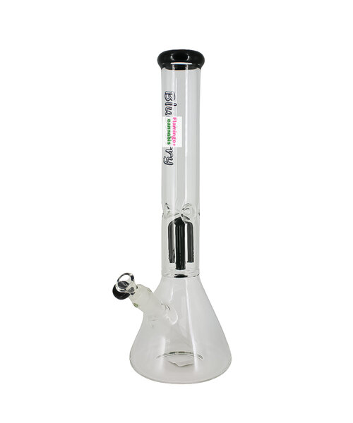 Blueberry Glass 16" 4-Arm Tree Perc Beaker Bong Black