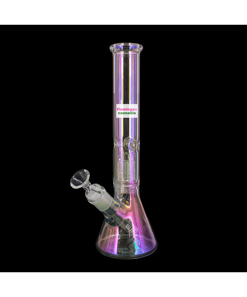 12" Iridescent 5-Arm Tree Perc Beaker Bong