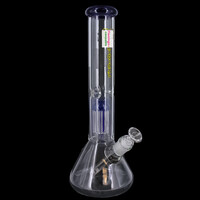OG Original 14" Tree Perc Beaker Bong Blue