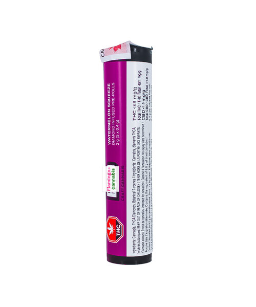 Bold Glazed Watermelon Squeeze Diamond Infused Sativa Pre-Rolls 5x0.4G