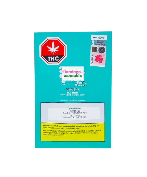 Sticky Greens BAJA Breeze Sativa Liquid Diamond Cartridge 1G