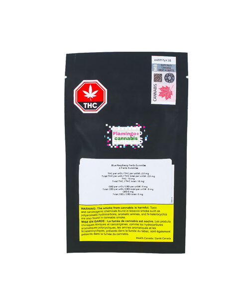 Censored Edibles Blue Raspberry Penis Hybrid Gummies 4X2.5MG