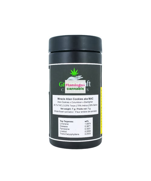 GreenCraft Cannabis MAC Craft Hybrid Flower 7G