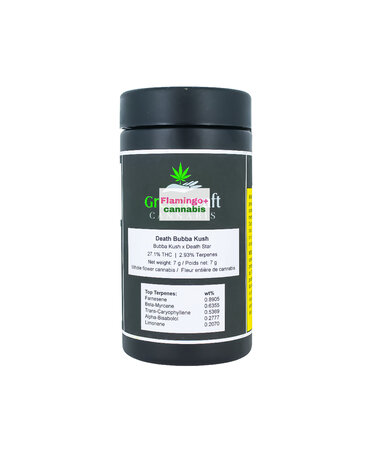 GreenCraft Cannabis GreenCraft Cannabis Death Bubba Kush Craft Indica Flower 7G