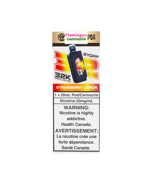 OXBAR SVOPP Pre-Filled Pod 32k Puff 20mL MB Strawberry Lemon