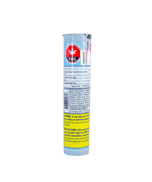 Dab Bods Blue Dream Disti Infused Pre-Roll 1X0.7G