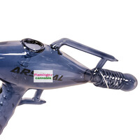 Arsenal Glass 5" 14mm Ray Gun Glass Bong Smoke