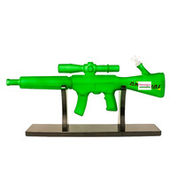 Arsenal Glass 24" Thunderstrike Frosted Glass Bong