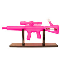 Arsenal Glass 24" Thunderstrike Frosted Glass Bong