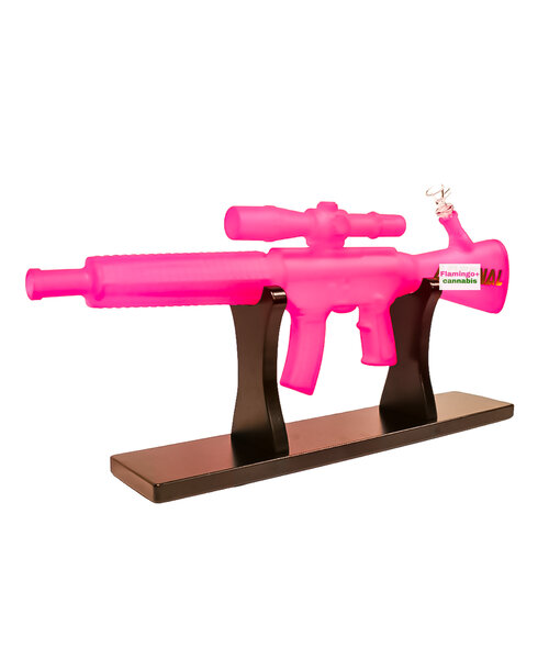 Arsenal Glass 24" Thunderstrike Frosted Glass Bong