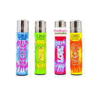 Clipper Refillable Lighter Tie Dye Design