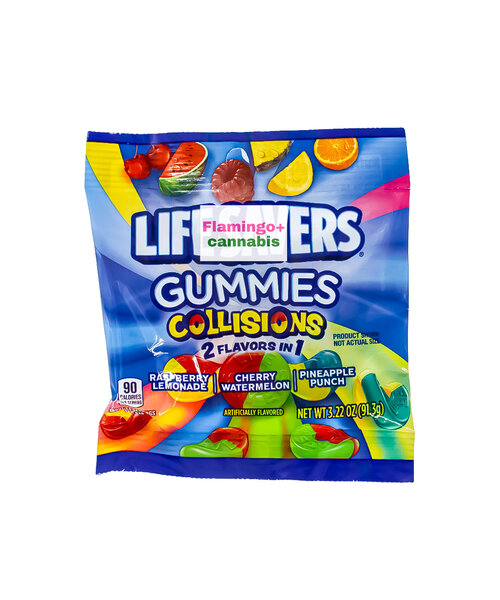 Lifesaver Gummies Collision Peg Bag