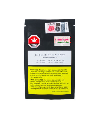 Endgame Endgame Blue Dream X Black Cherry Punch  Hybrid Shatter 1G Endgame Endgame Blue Dream X Black Cherry Punch  Hybrid Shatter 1G