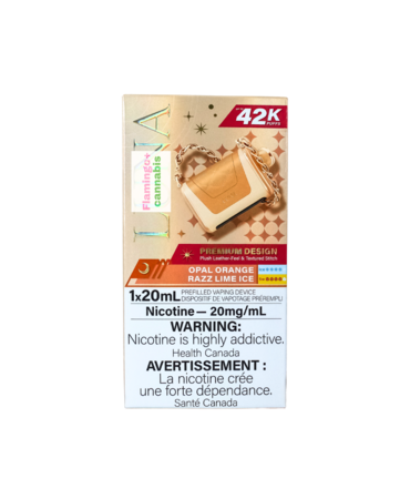 Kraze Kraze LUNA Luxury 42k Puff Rechargeable Disposable MB Opal Orange Razz Lime Ice