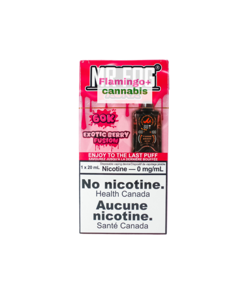 Mr. Fog Aura Rechargeable Disposable 60k Puff ZERO NICOTINE MB Exotic Berry Fusion