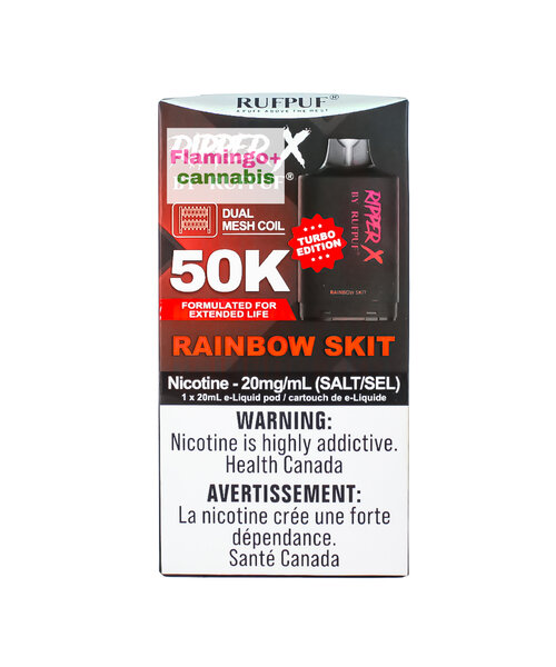RufPuf Ripper-X Pre-Filled Pod 50k Puff MB Rainbow SKIT