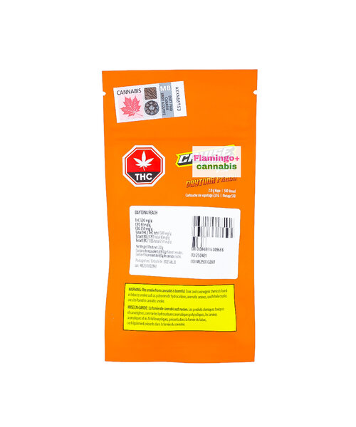 BoxHot Daytona Peach THC + CBG Sativa Cartridge 2G