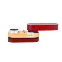 3" Twist-Out Wood & Anodized Metal Pipe