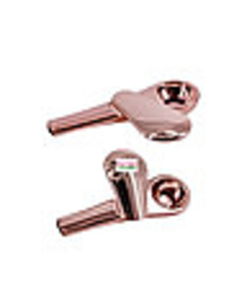 Metal Slide-Covered Spoon Pipe