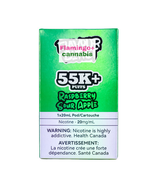 Flavour Burst X Pre-Filled Pod 55k Puff MB Raspberry Sour Apple