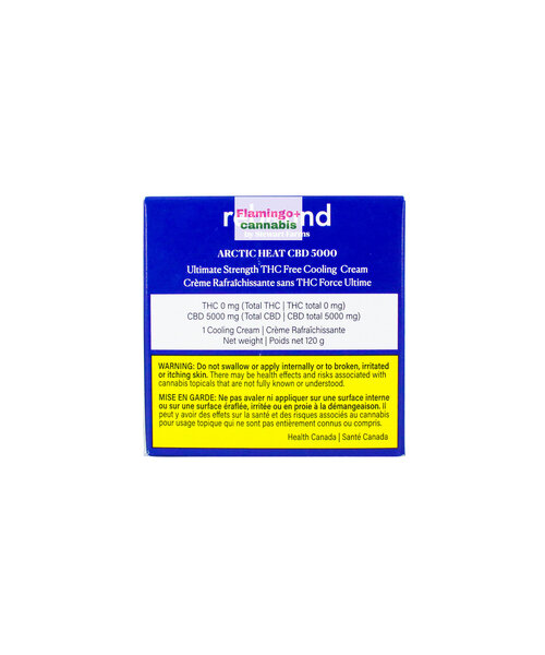 Rebound By Stewart Farms Arctic Heat CBD 5000 THC Free Cooling Cream