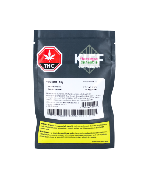 Kief Cannabis Yuzu Sherb Craft Sativa Flower 3.5G