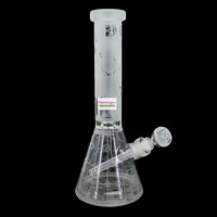 Milky Way Glass 15" Archangel Beaker Bong Clear