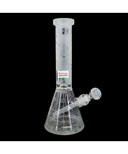 Milky Way Glass 15" Archangel Beaker Bong Clear