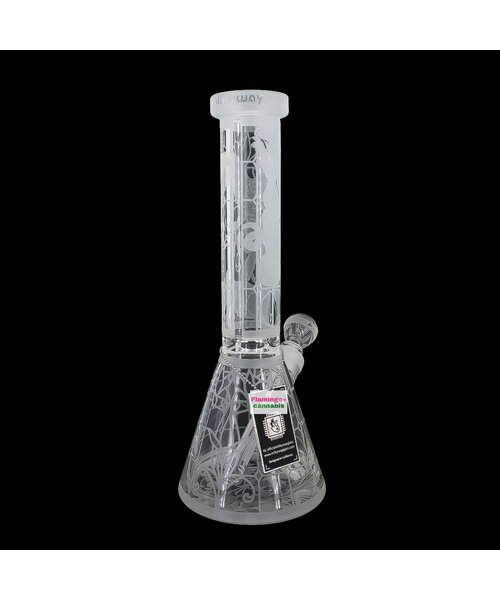 Milky Way Glass 15" Archangel Beaker Bong Clear