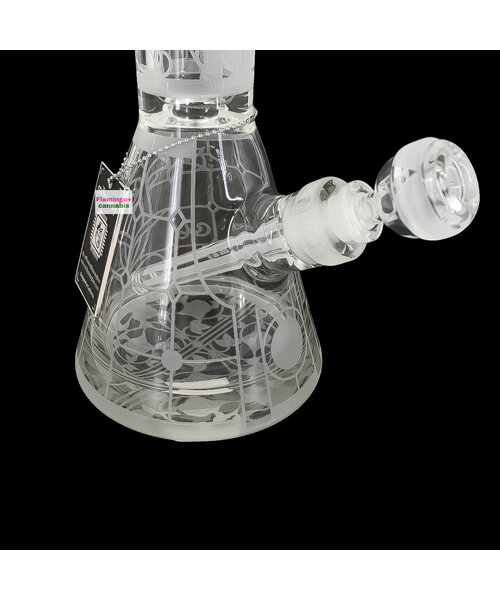 Milky Way Glass 15" Archangel Beaker Bong Clear
