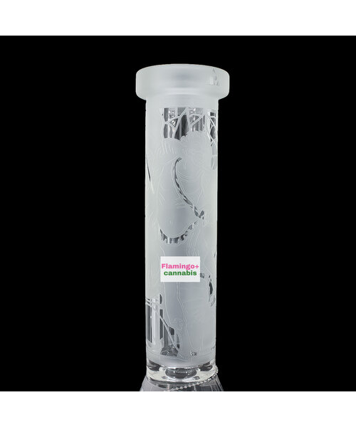 Milky Way Glass 15" Archangel Beaker Bong Clear