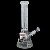 Milky Way Glass 15" Archangel Beaker Bong Clear