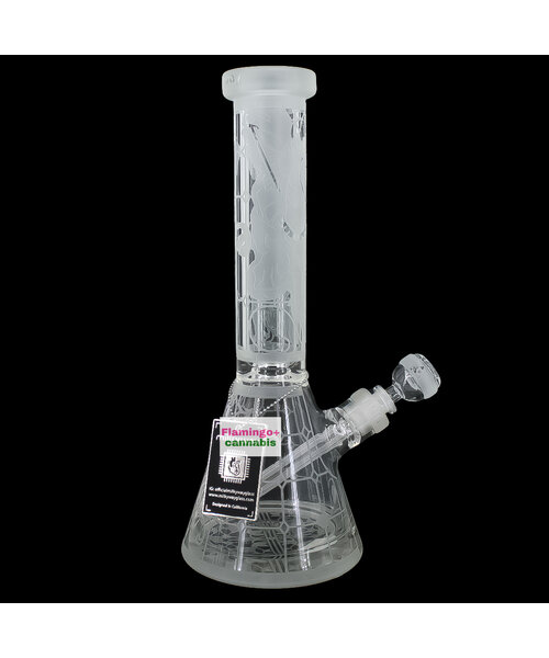 Milky Way Glass 15" Archangel Beaker Bong Clear